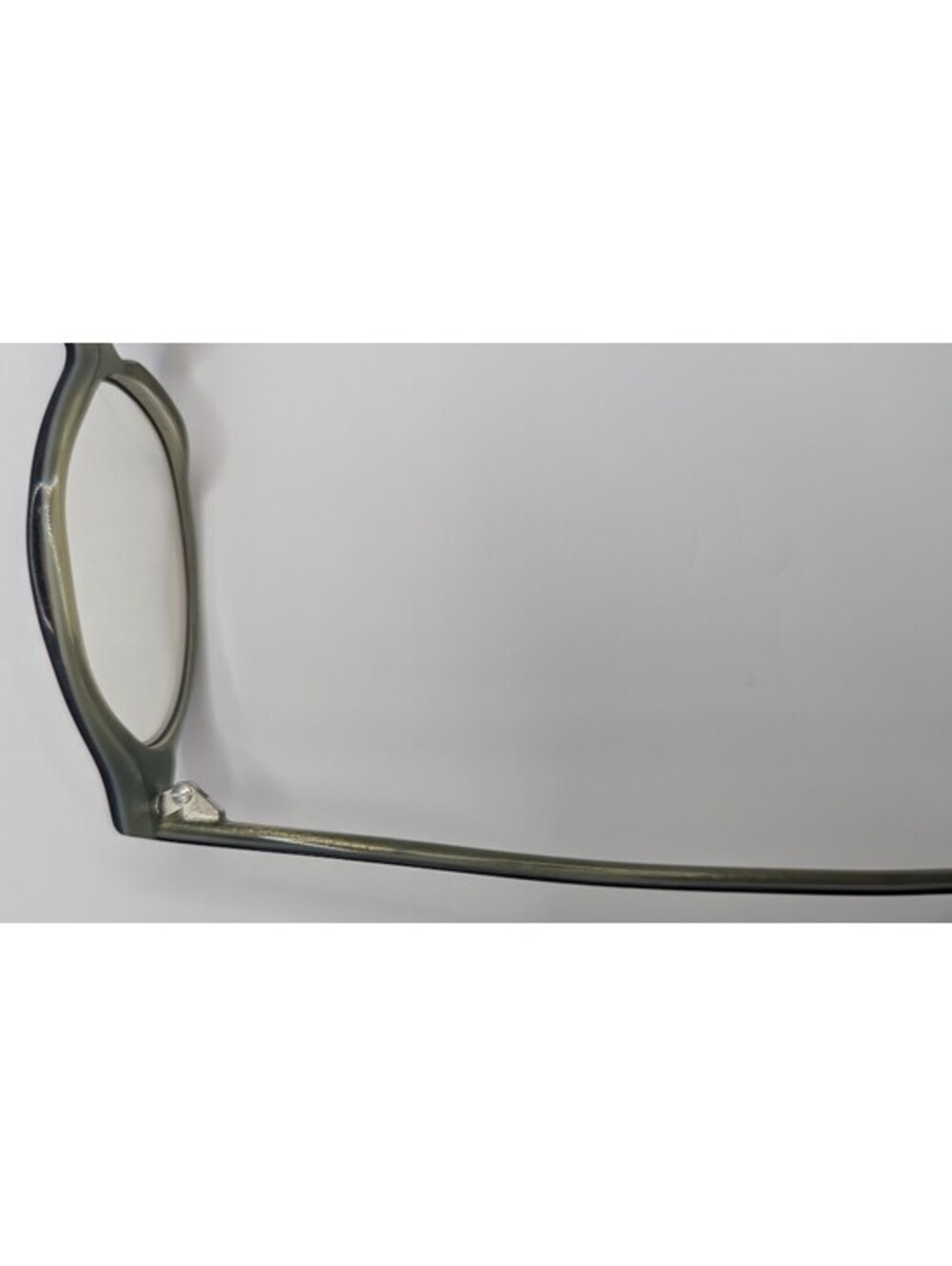 Nicole Miller Sweety Eyeglasses Frame Olive Translucent Green Oval  46-16-140 - Picture 5 of 15